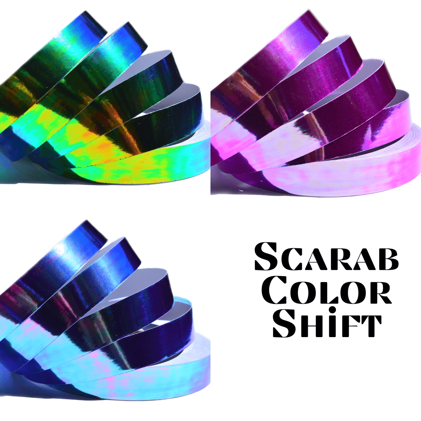Scarab Color-Shift Performance Taped Hoops