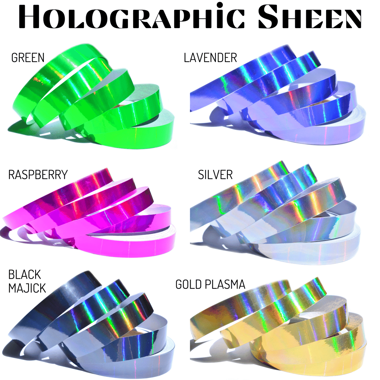 Holographic Taped Beginner Hoop - Holographic Tape w/ Gaffer Grip Tape