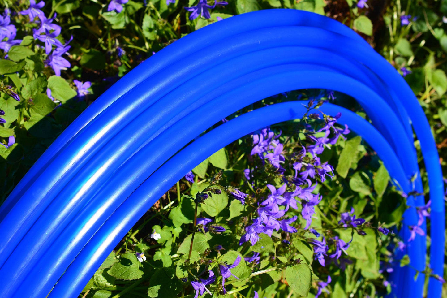 11/16 UV Blue Colored Polypro Hoops