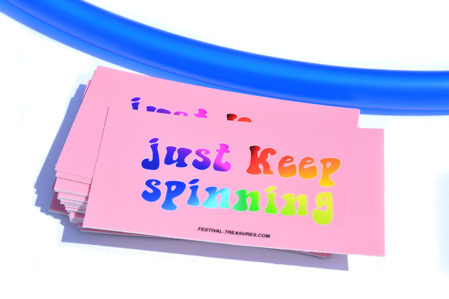 Just Keep Spinning ~ Flow Sticker