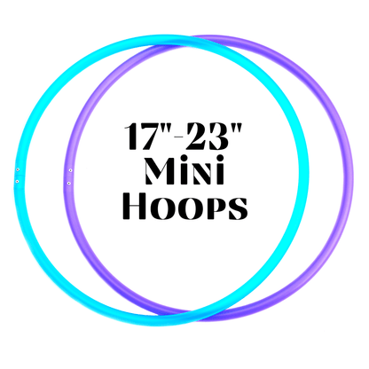 17" - 23" Inch Mini Hoops ~ 5/8 Polypro Minis ~ Customize your own!