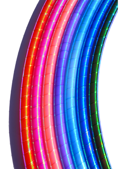 Opalescent Performance Taped Hoops