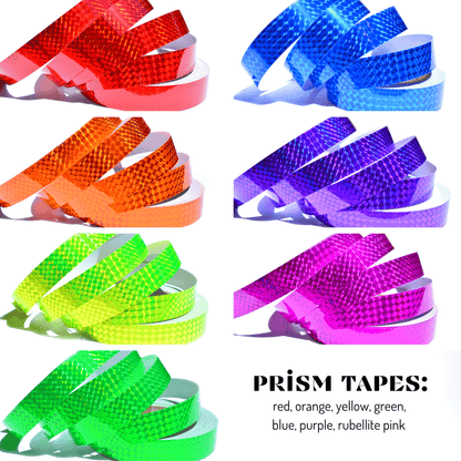 Metallic Prism Performance Taped Hoops