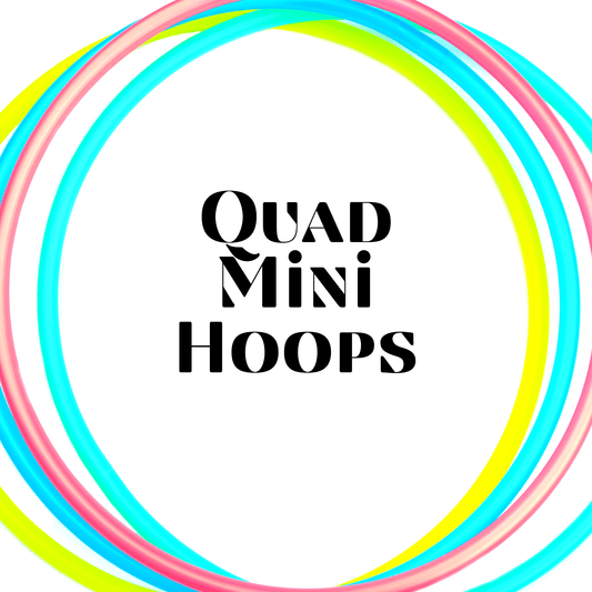 Quad Mini Hoops - 17" - 23" Inch Quad Set - Customize your own!