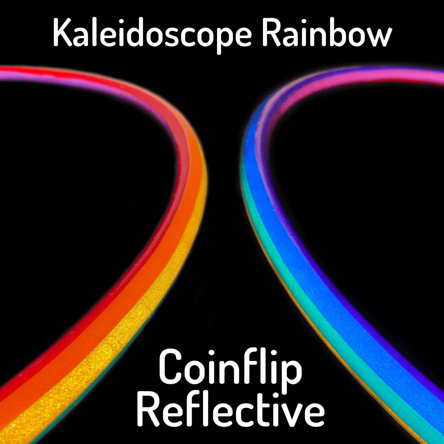 Kaleidoscope Coinflip Reflective Taped Hoops