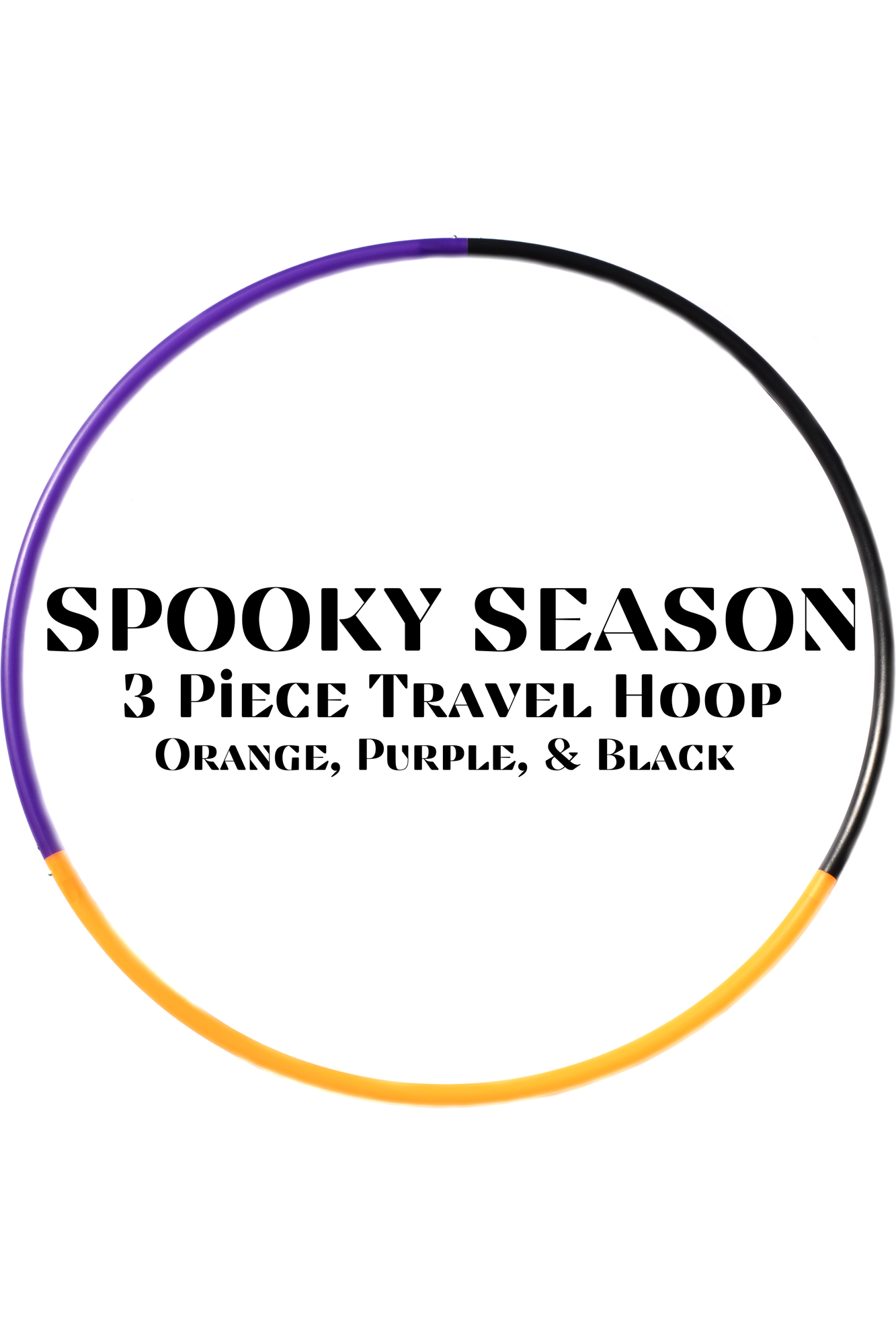 Spooky Season 3 Piece Sectional Travel Hoop
