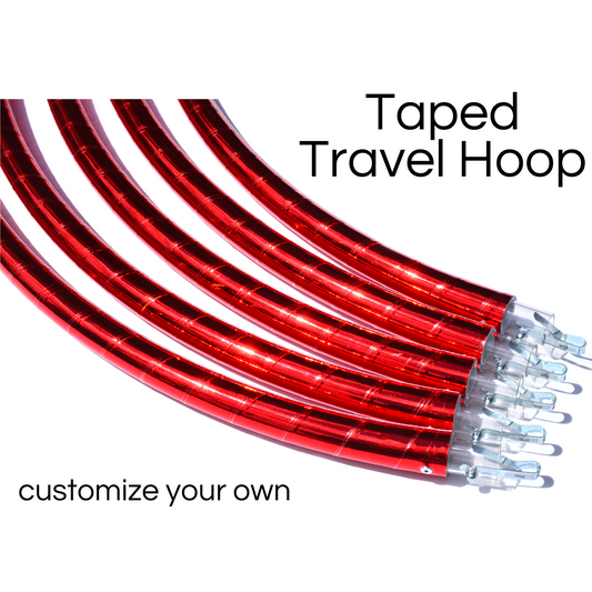 Taped Sectional Travel Hoops