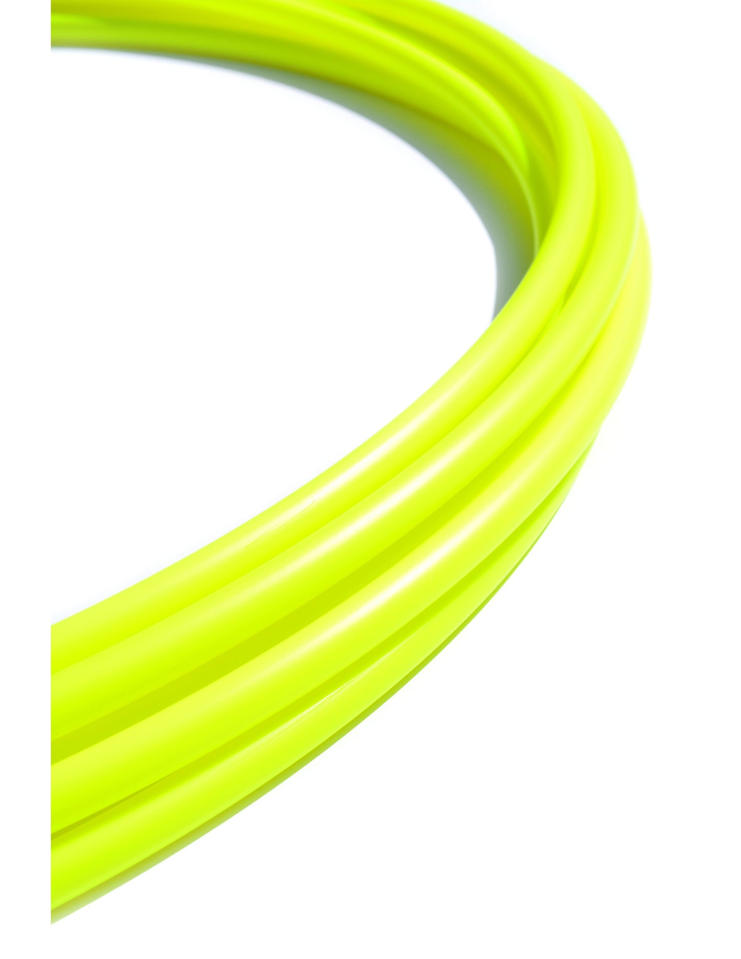 3/4 UV Yellow Colored Polypro Hoops